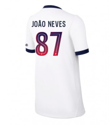 Paris Saint-Germain Joao Neves #87 Bortatröja Dam 2026-27 Kortärmad